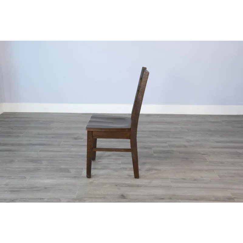 Homestead Ladderback Chair, Wood Seat
