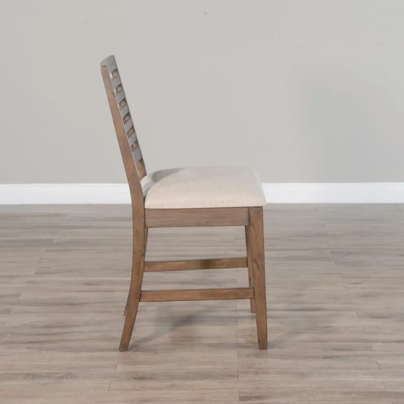 DOE VALLEY 24"H Counter Height Barstool, Cushion Seat