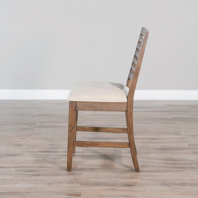 DOE VALLEY 24"H Counter Height Barstool, Cushion Seat
