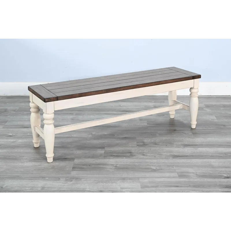 Pasadena Bench w/ Mindi Veneer Seat