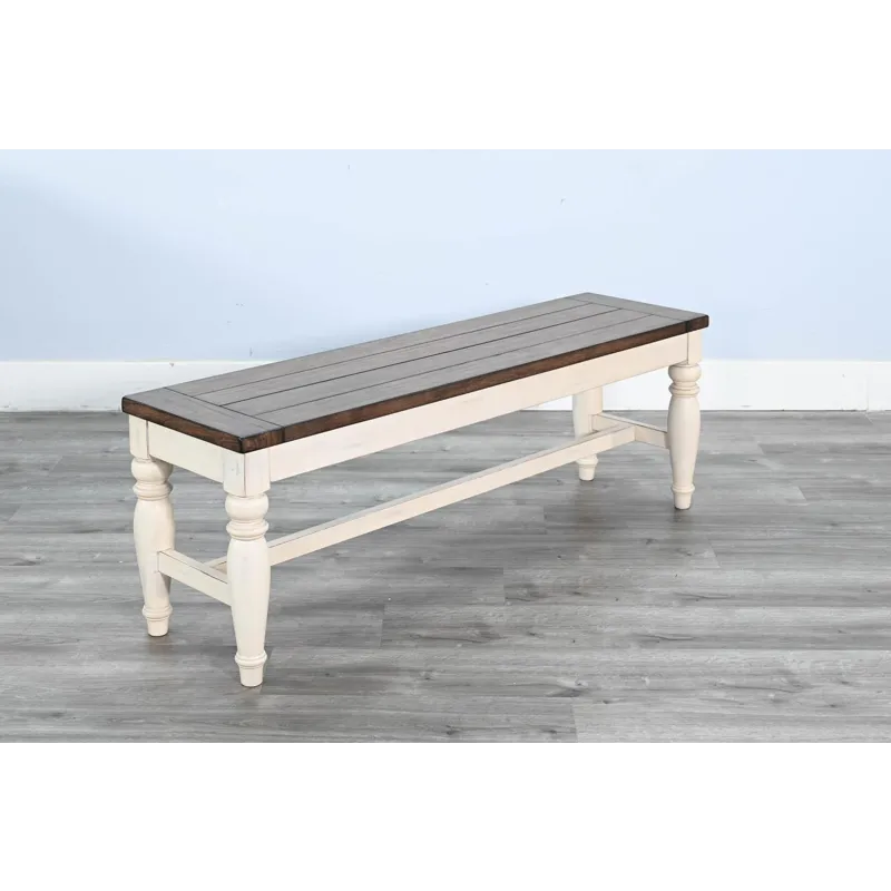 Pasadena Bench w/ Mindi Veneer Seat