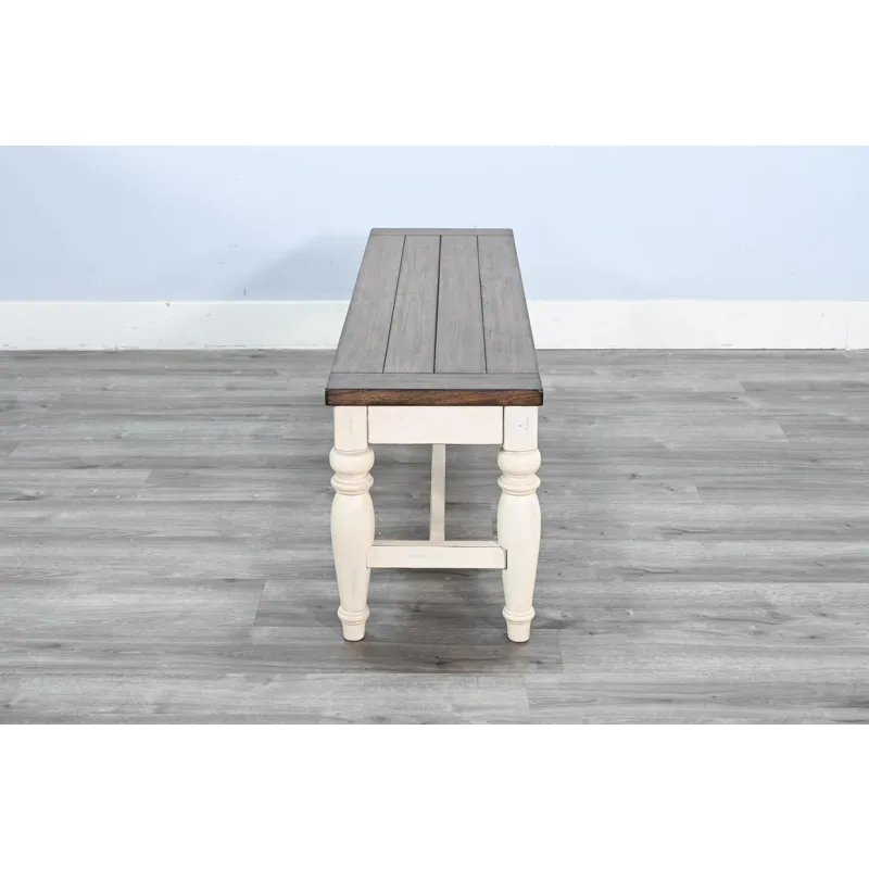 Pasadena Bench w/ Mindi Veneer Seat