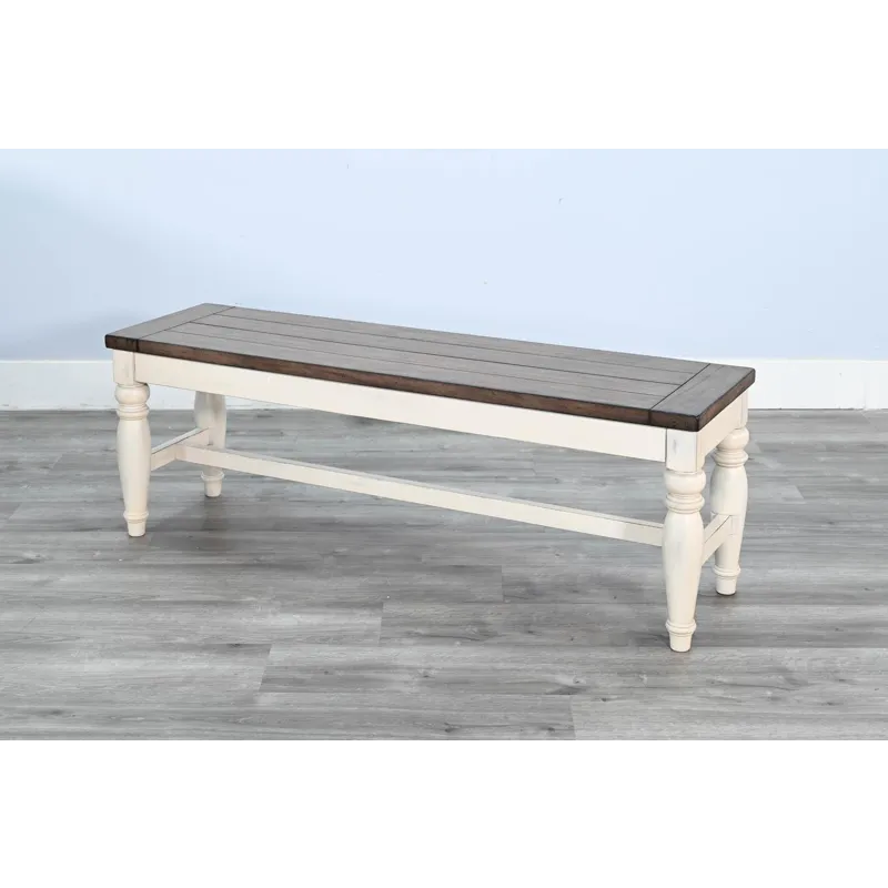 Pasadena Bench w/ Mindi Veneer Seat