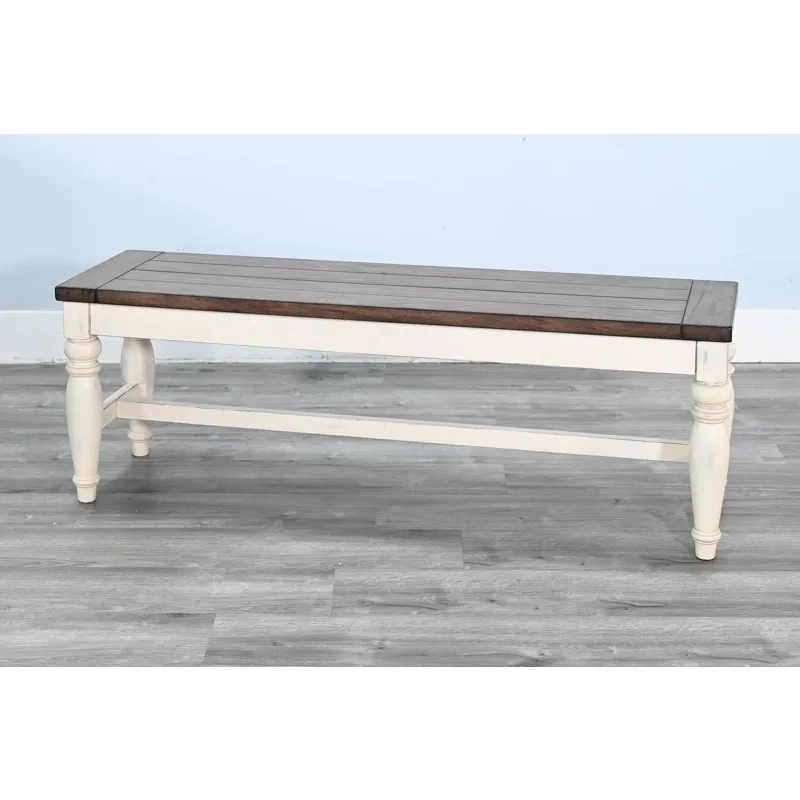 Pasadena Bench w/ Mindi Veneer Seat