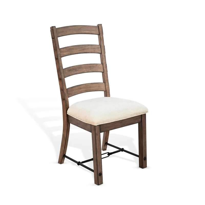 Yellowstone Ladderback Chair, Cushion Seat