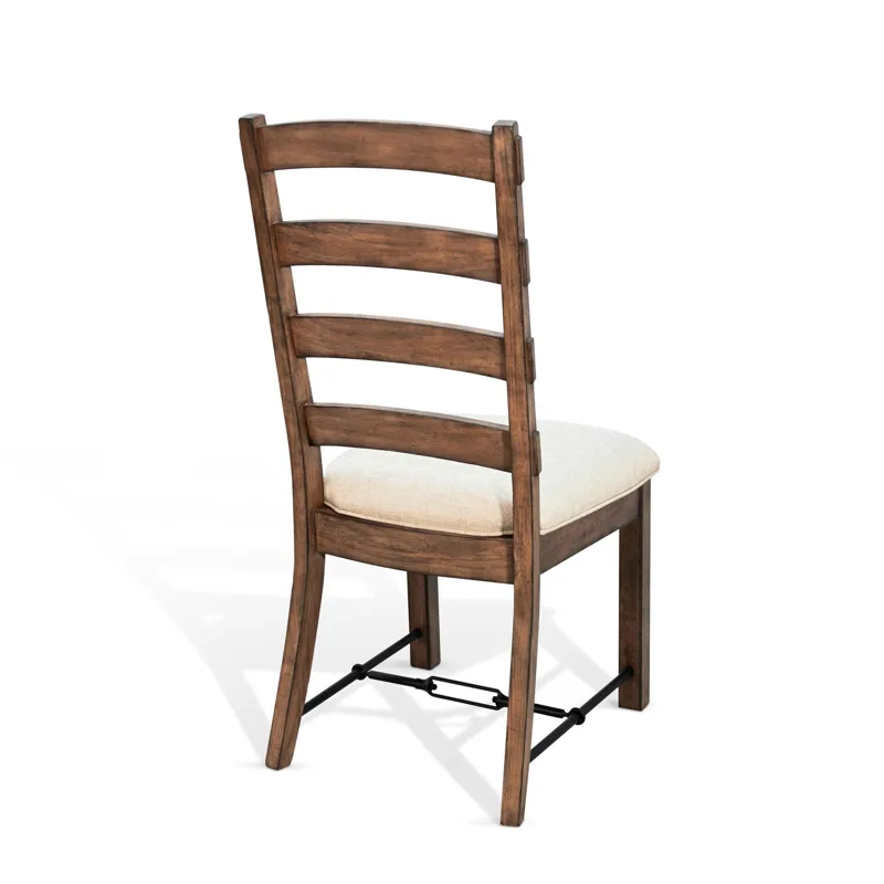 Yellowstone Ladderback Chair, Cushion Seat
