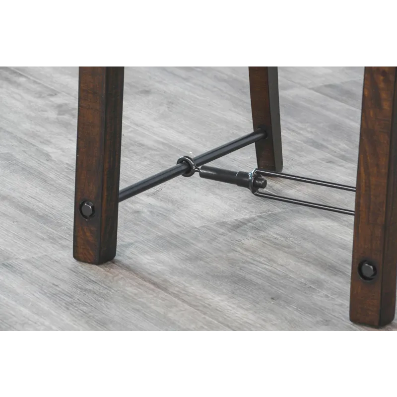 Homestead Ladderback Chair, Cushion Seat