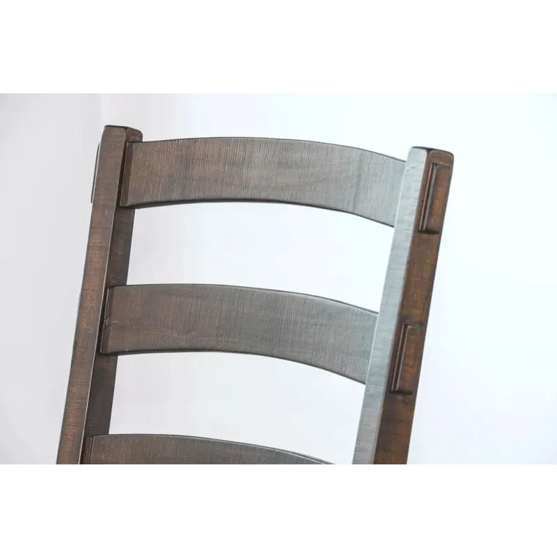 Homestead Ladderback Chair, Cushion Seat