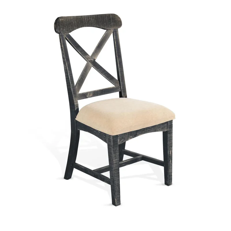 Marina Black Sand Chair, Cushion Seat