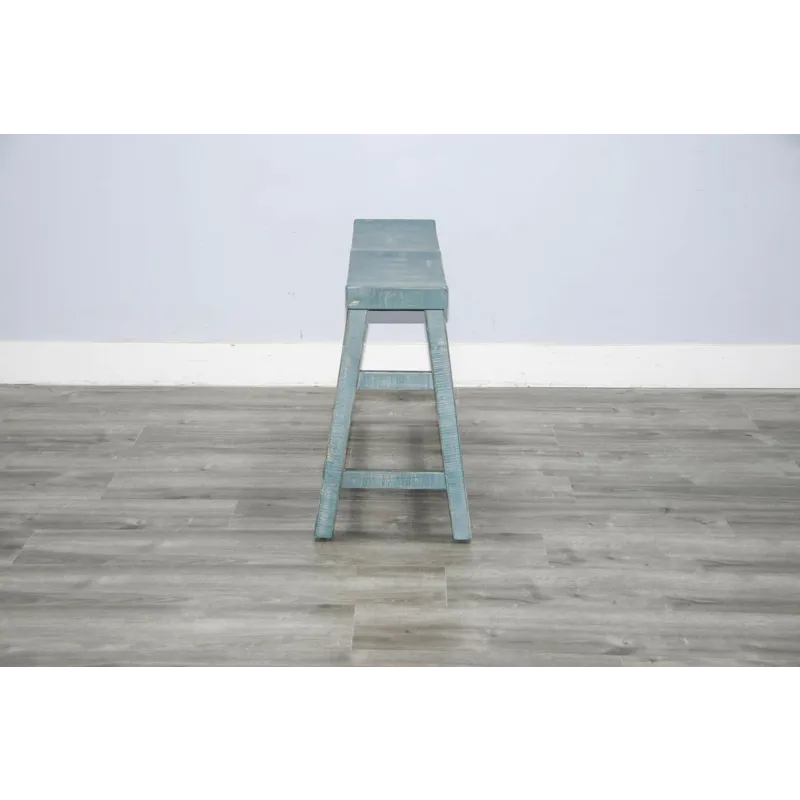 Marina Sea Grass 24"H Bench, 9" Wood Seat