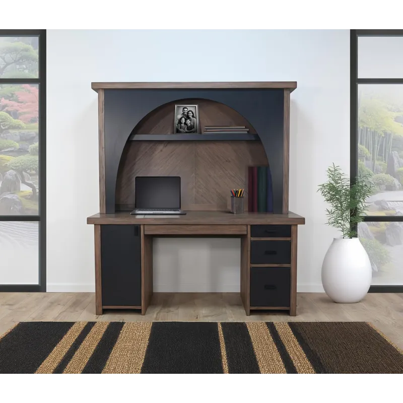 Arch Wall Desk Hutch
