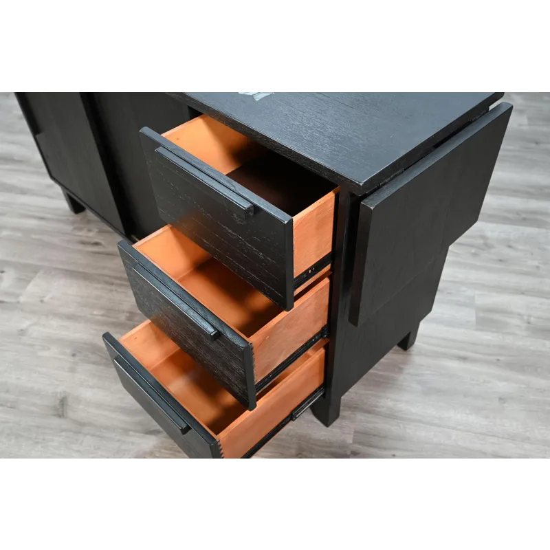 GEOVANNI Buffet w/ Tile Insert on Top w/  Drop Leaves on End