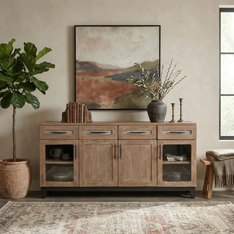 Tranquil Farms Long Cabinet