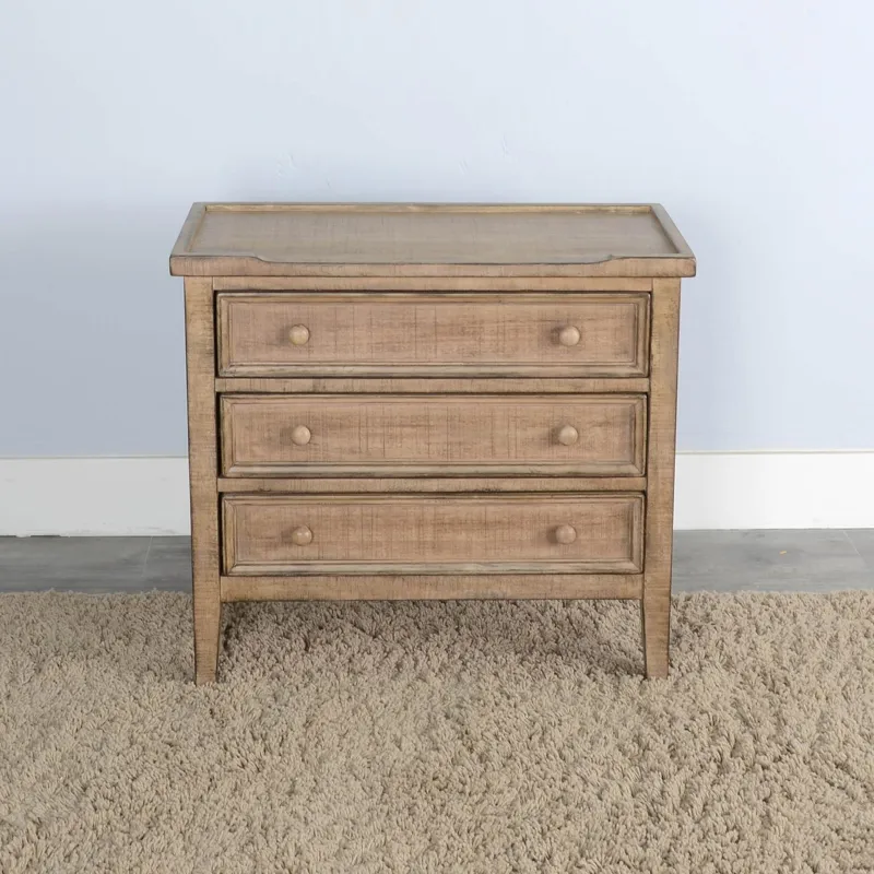 Marina Beach Pebble Side Chest