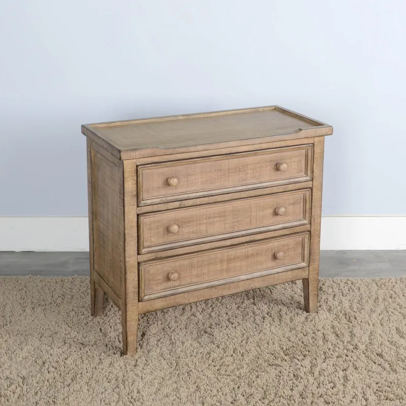 Marina Beach Pebble Side Chest