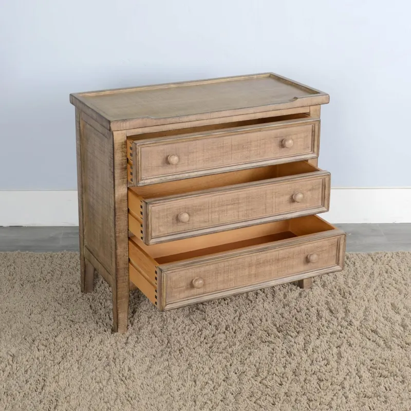 Marina Beach Pebble Side Chest