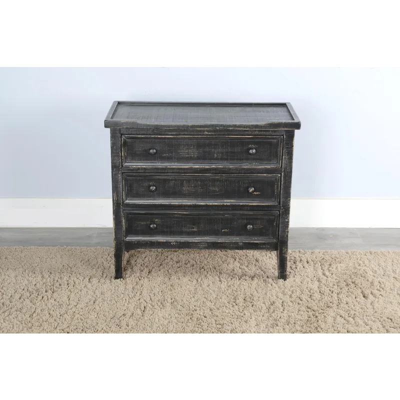 Marina Black Sand Side Chest