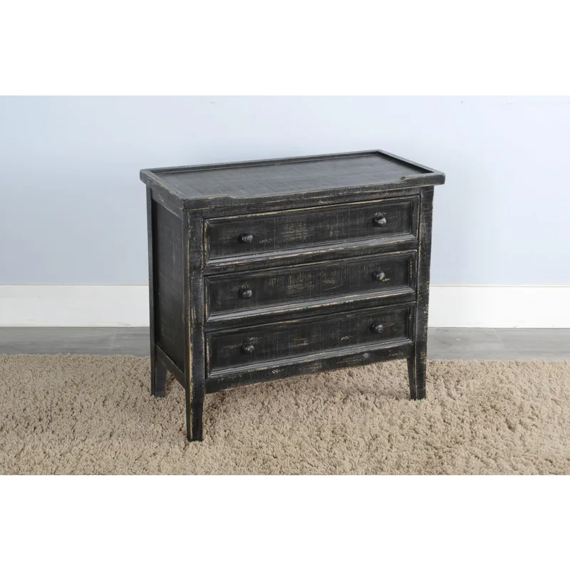 Marina Black Sand Side Chest
