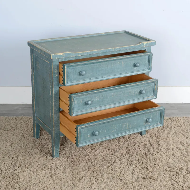 Marina Sea Grass Side Chest