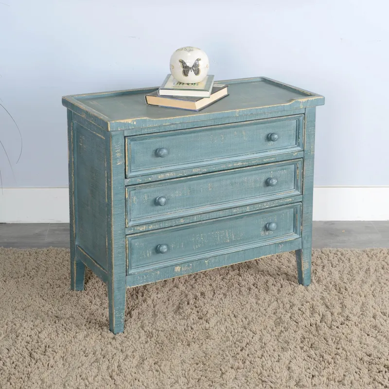 Marina Sea Grass Side Chest