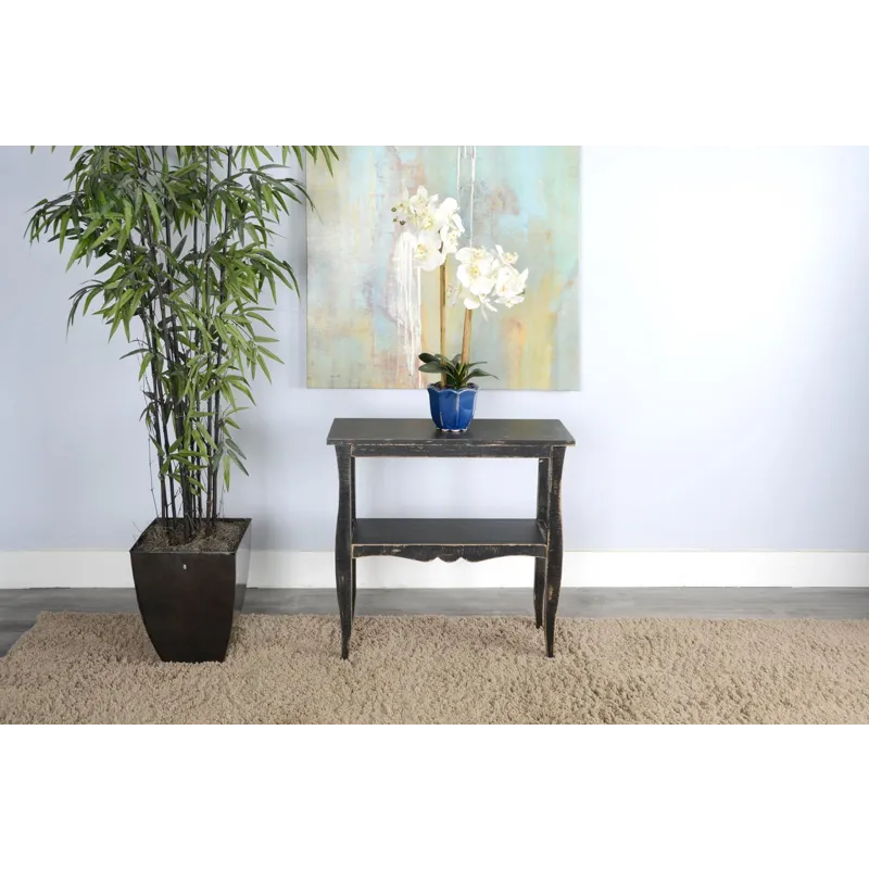 Marina Black Sand Side Table