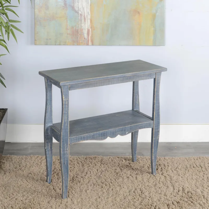 Marina Ocean Blue Side Table