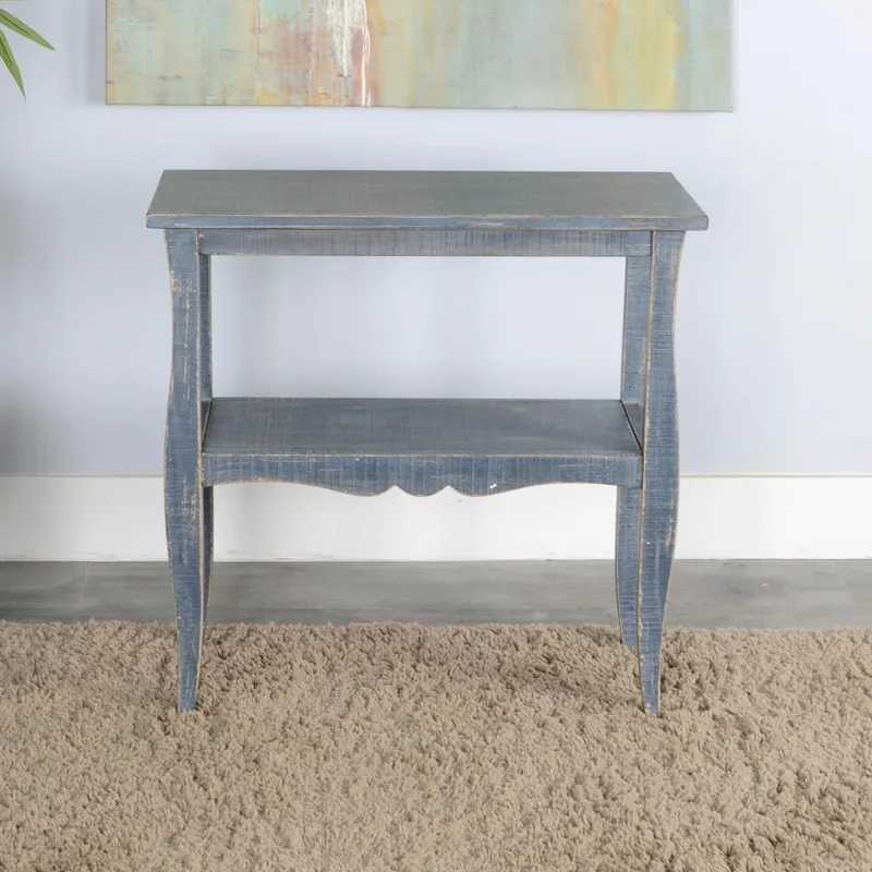 Marina Ocean Blue Side Table