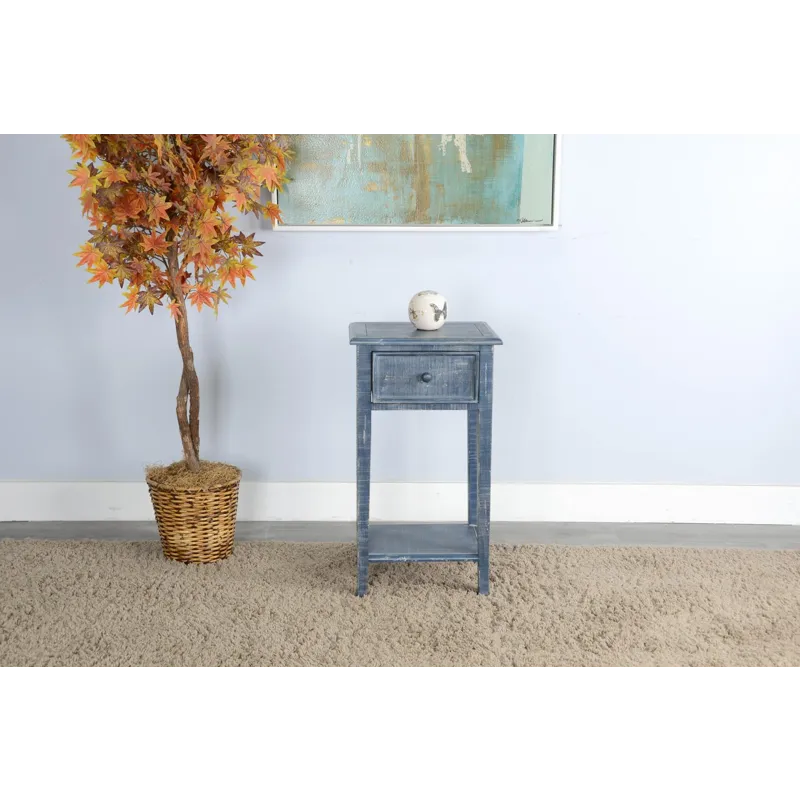 MARINA Ocean Blue Side Table