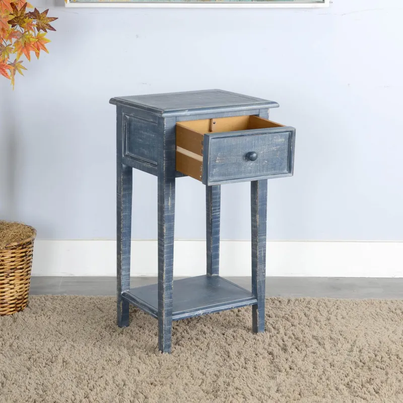 MARINA Ocean Blue Side Table