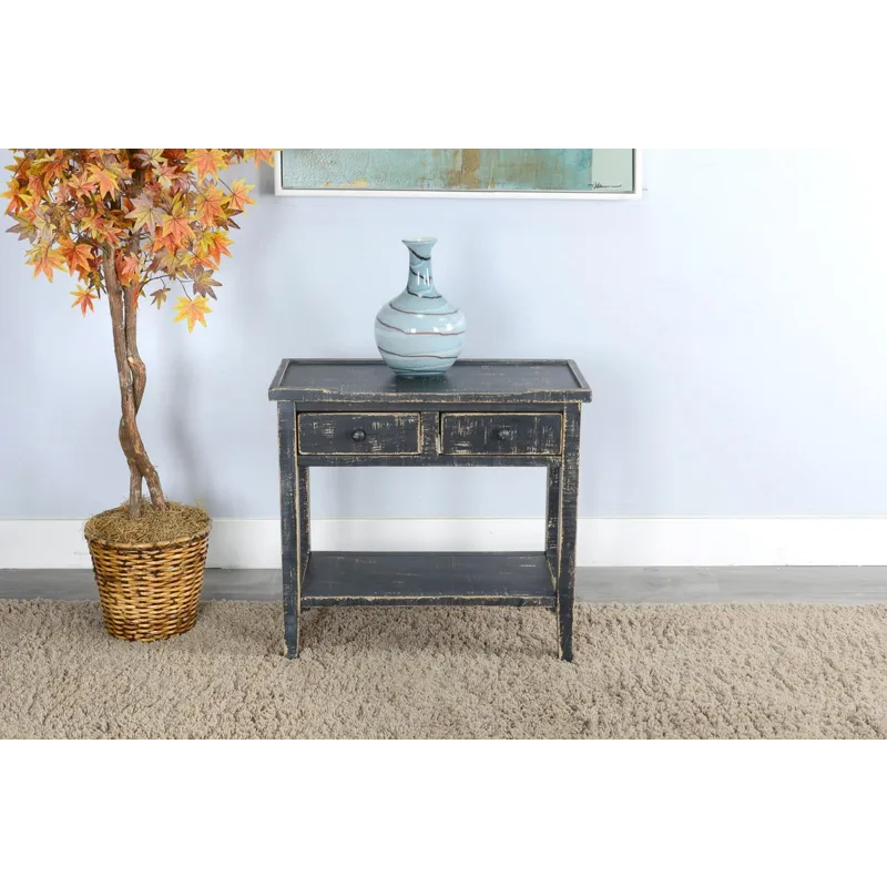 MARINA Black Sand Side Table