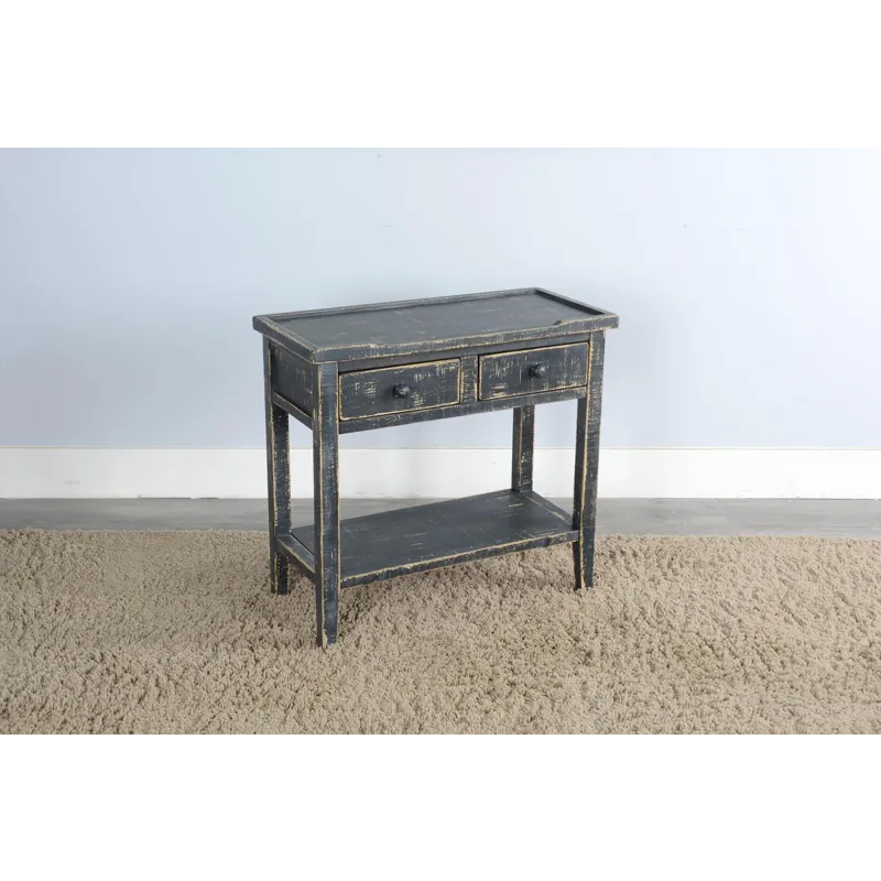 MARINA Black Sand Side Table