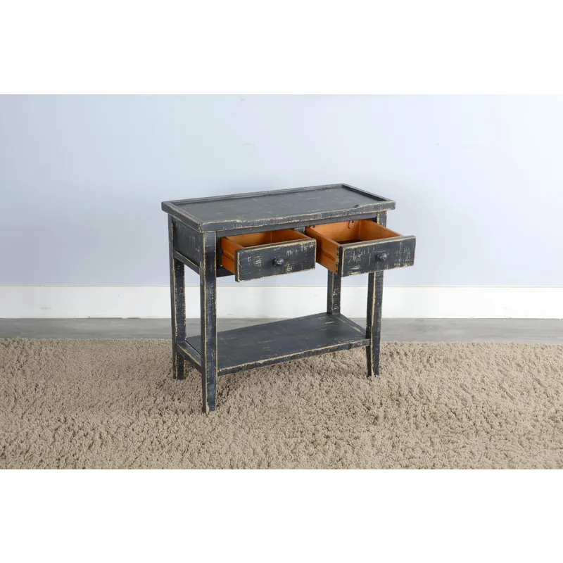 MARINA Black Sand Side Table