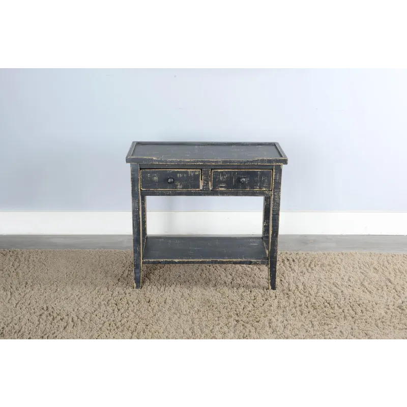 MARINA Black Sand Side Table