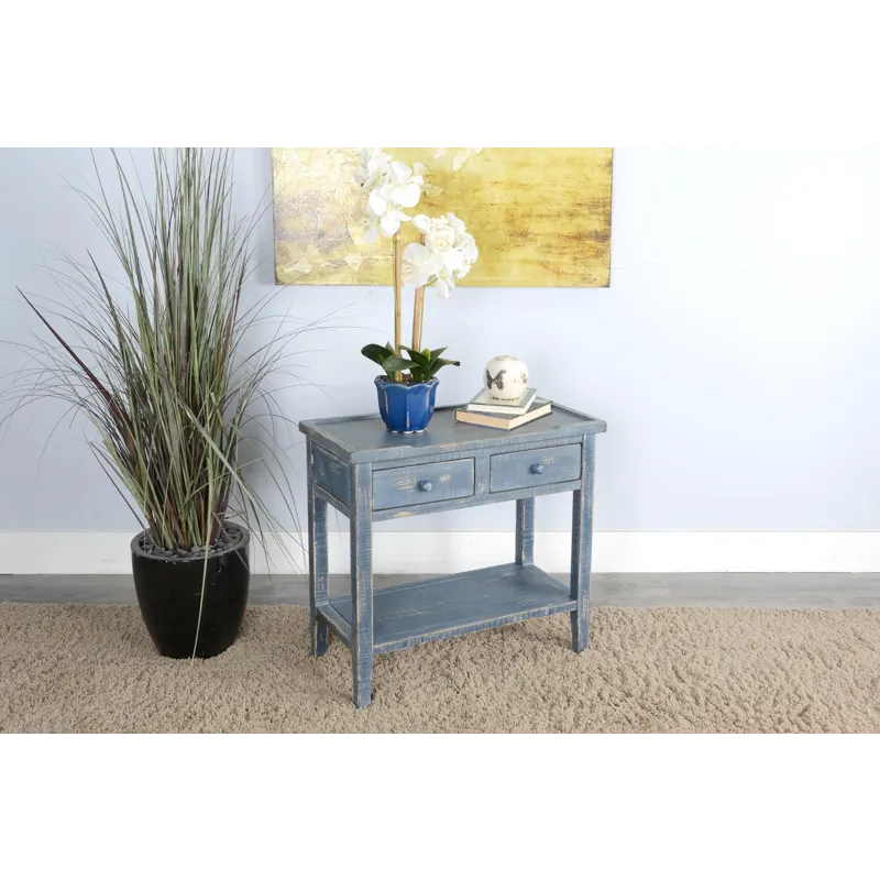MARINA Ocean Blue Side Table