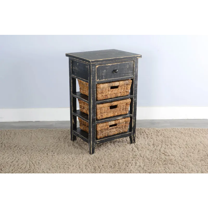 MARINA Black Sand Storage Table