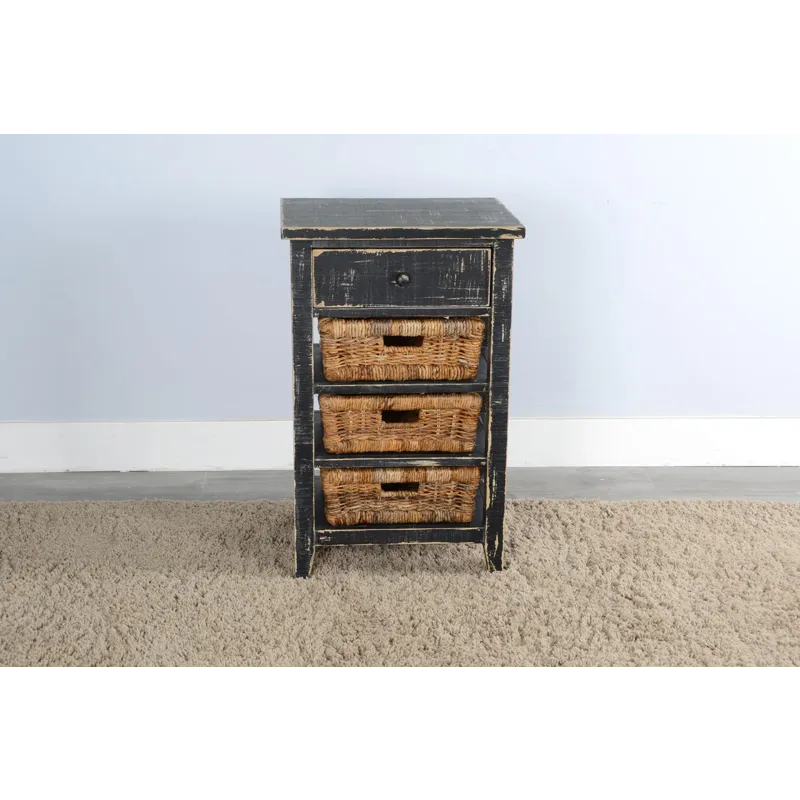 MARINA Black Sand Storage Table