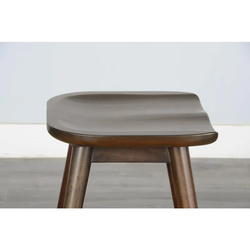 24"H Stool w/ Saddle Seat