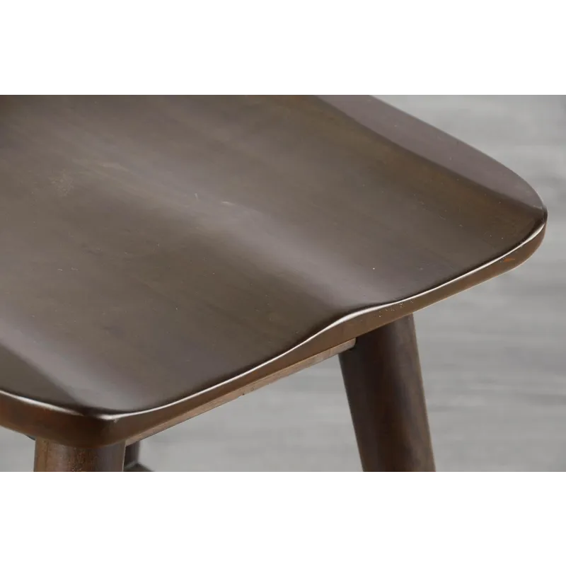 24"H Stool w/ Saddle Seat