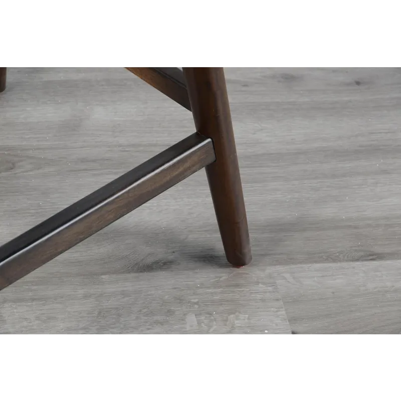 24"H Stool w/ Saddle Seat
