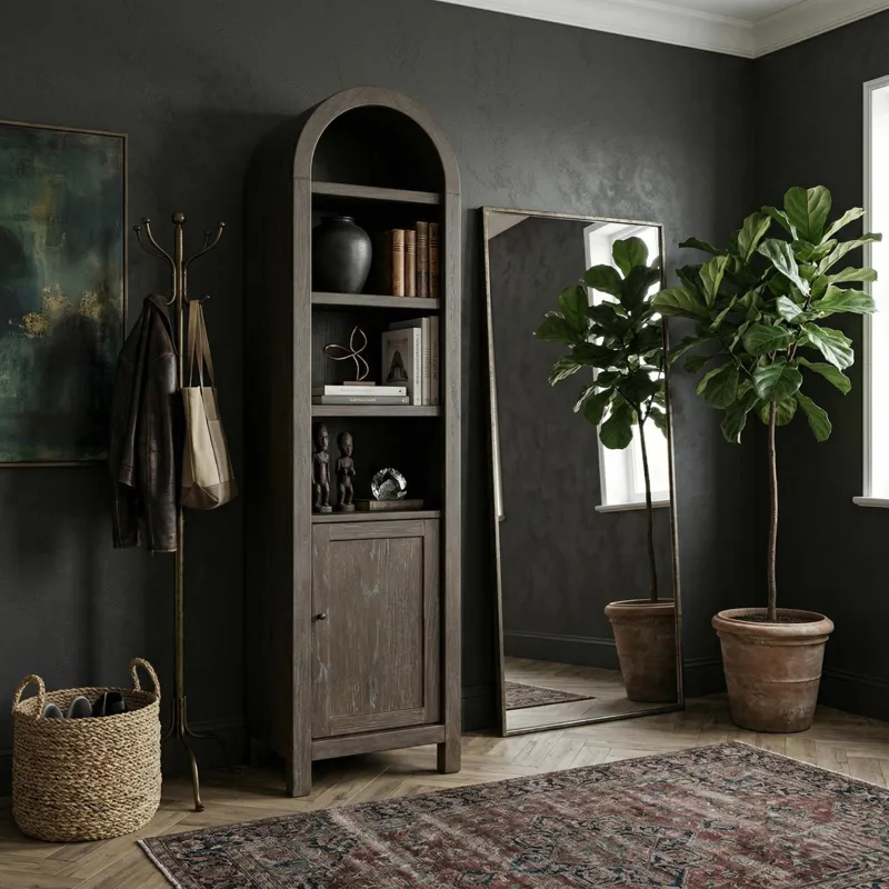 Small Arch Cabinet