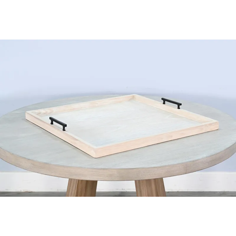 Square Tessa Ottoman Tray