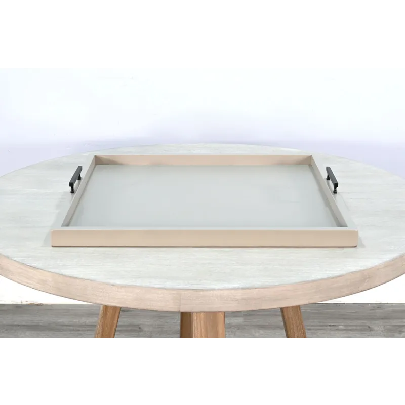 Square Tessa Ottoman Tray
