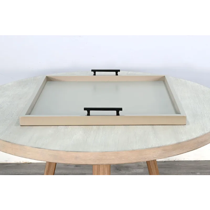 Square Tessa Ottoman Tray