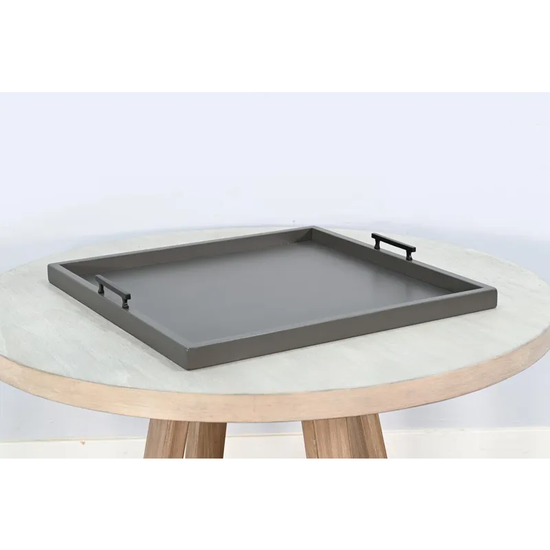Square Tessa Ottoman Tray