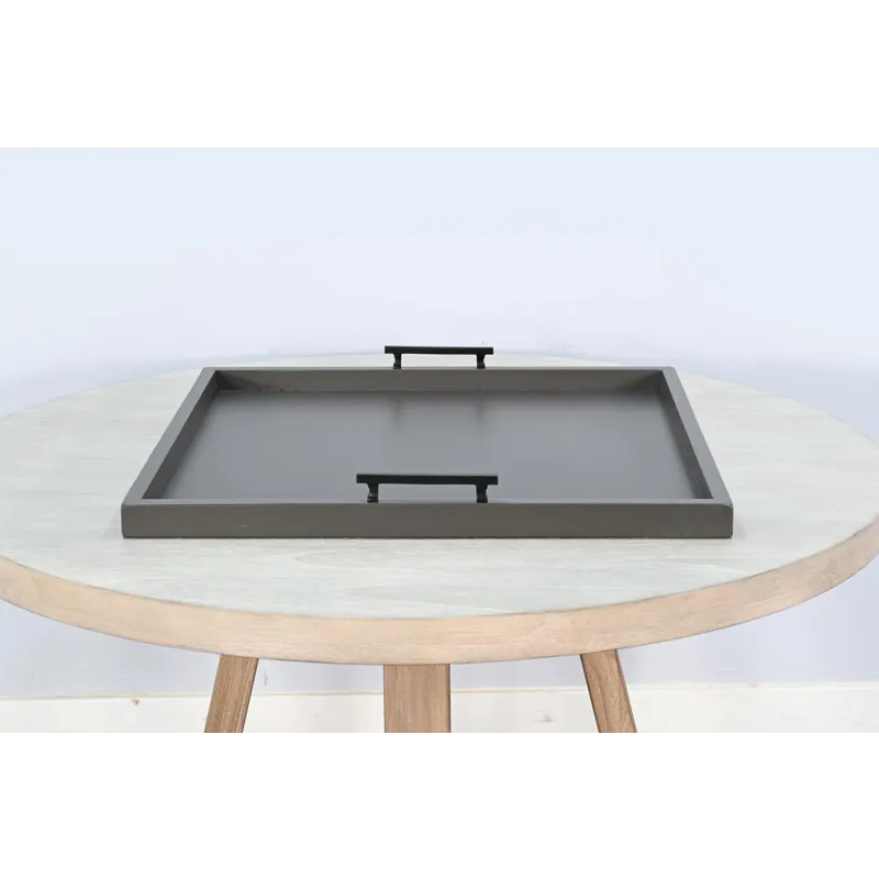 Square Tessa Ottoman Tray