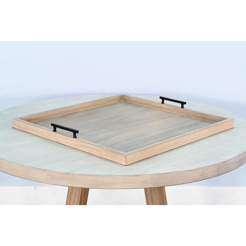 Square Tessa Ottoman Tray