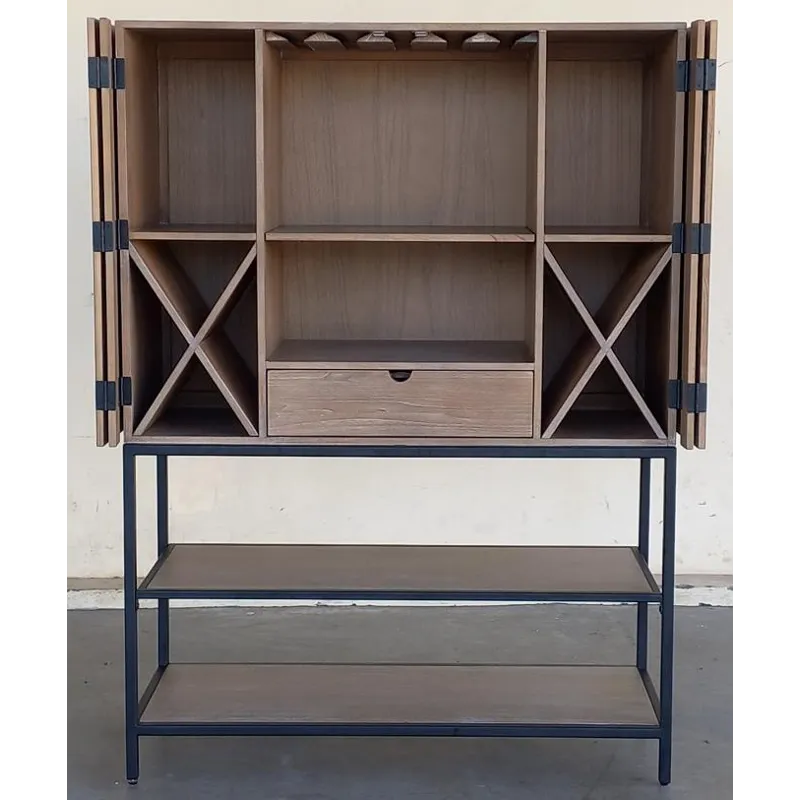 Violet Wine Bar Cabinet