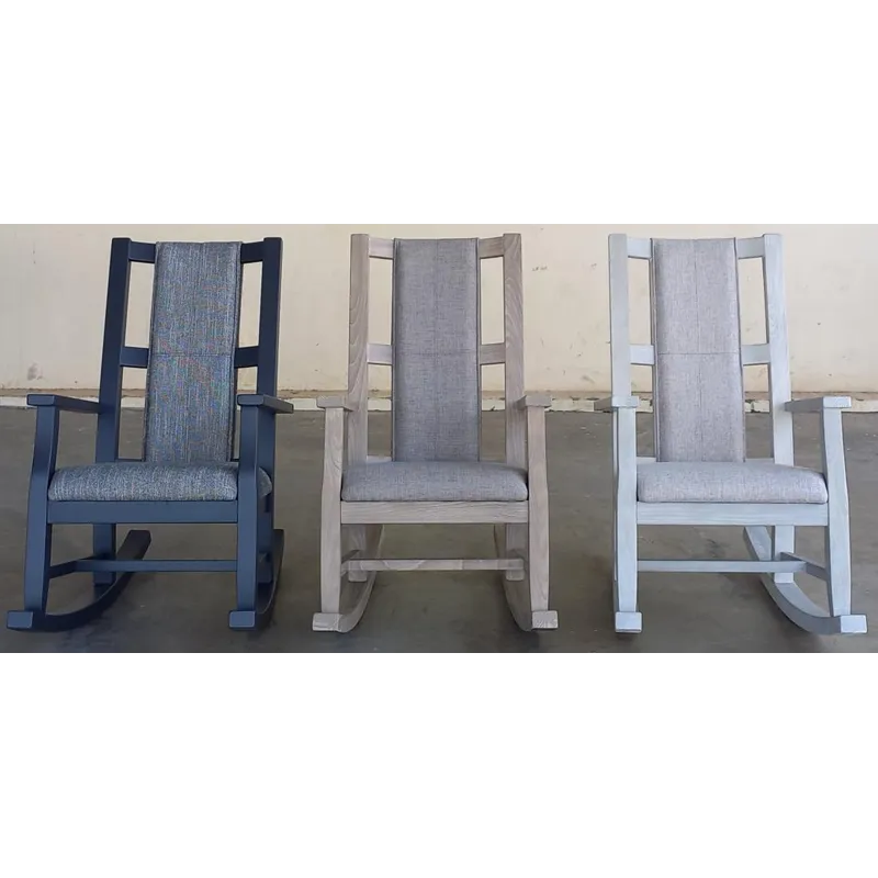 Mara Modern Rocker, Cushion Seat & Back