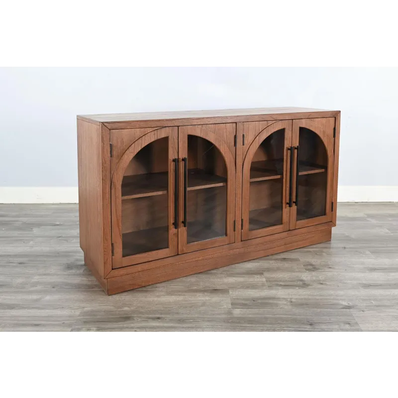 Double Arch Accent Cabinet