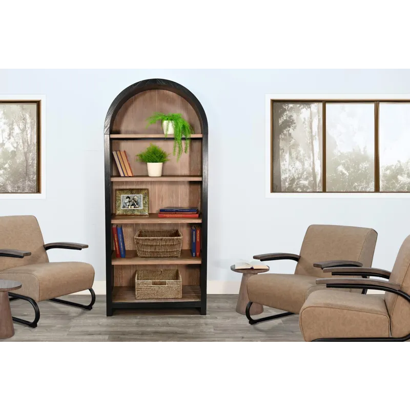Arch Open Bookcase